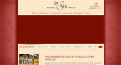 Desktop Screenshot of hotel-zum-stein.de